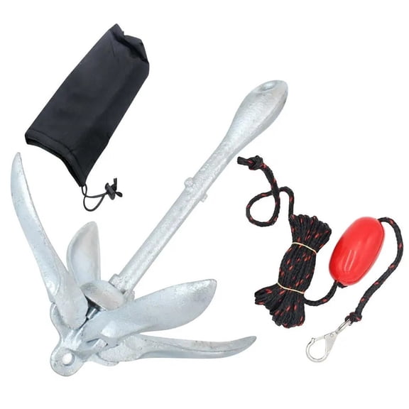Foldable Anchor Pool Anchor Grapnel Anchor Boat Anchor With Claw For Canoes ,Versatile