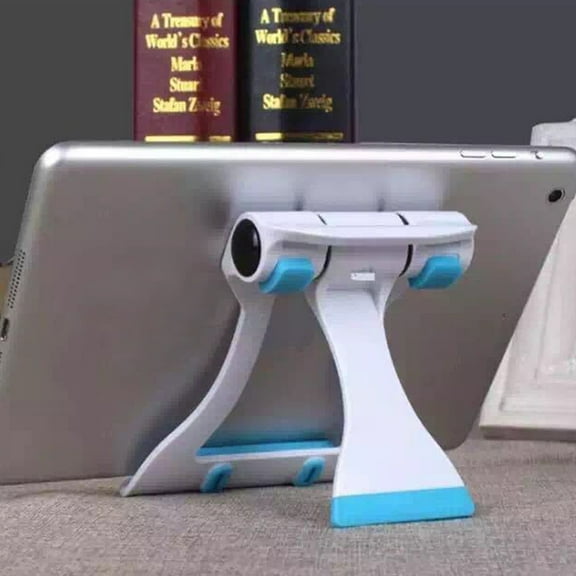 Foldable Anti-Slip Desktop Stand Mount Holder for Cell Phone Tablet PC,Purple