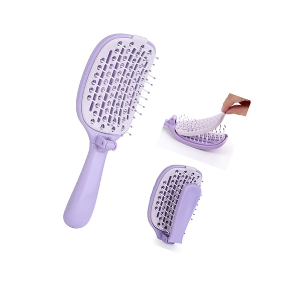 Foldable Auto Hair Comb Hollow for Volumizing Smoothing Styling
