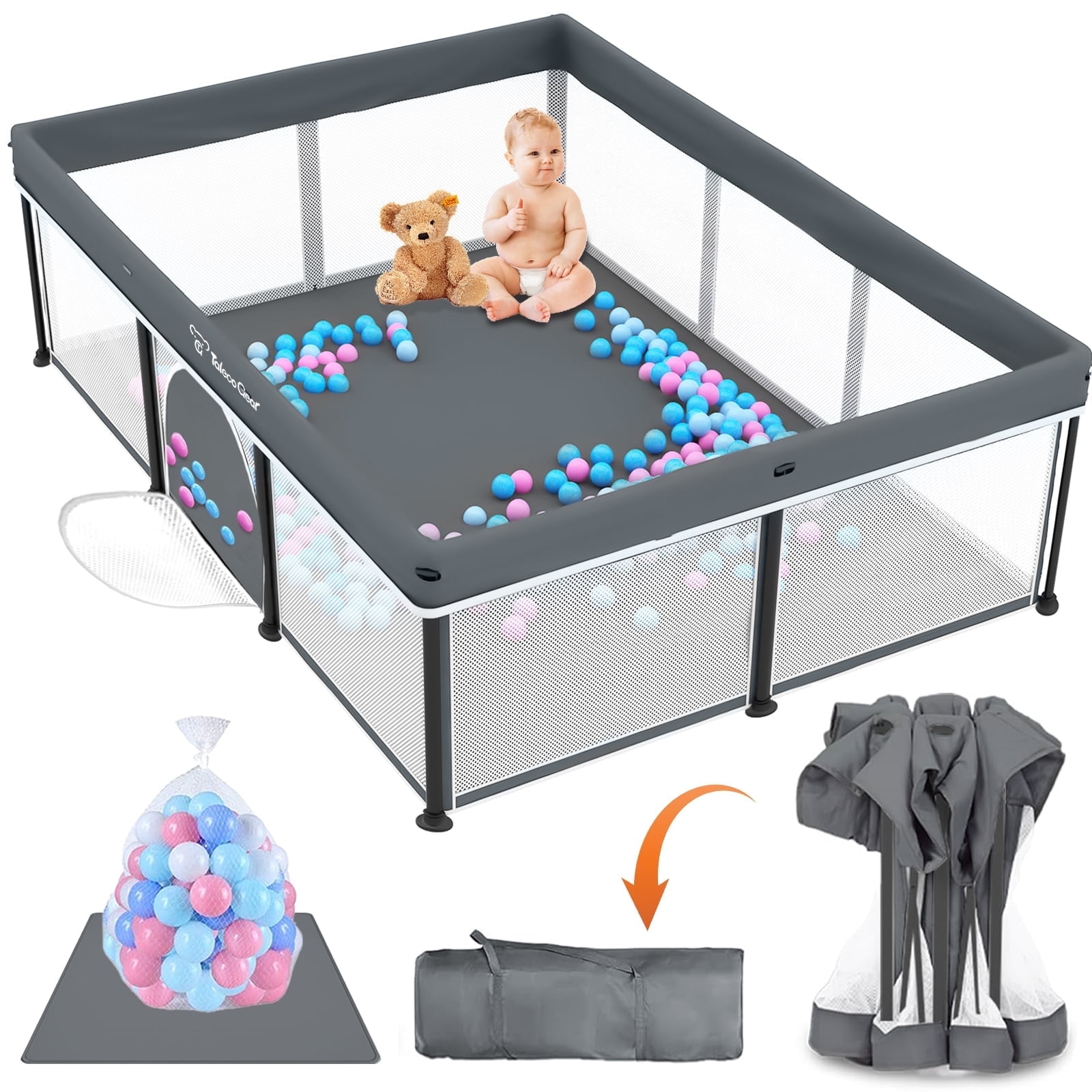 manacube様用　BABYL Baby Trend Kid Cube Nursery Center, Padded Playard, Extra