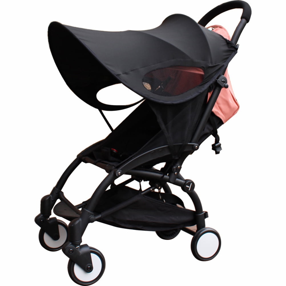 Foldable Baby Stroller Widen Sun Shade Awning UPF50+ Anti-UV Canopy Universal Fit for Stroller Carriage