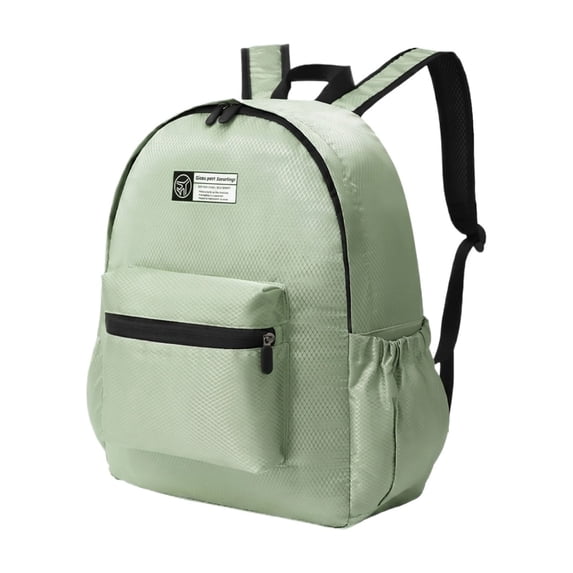 Foldable Backpack, Lightweight Travel Daypack for Women and Students Portable Compact School Bag for Hiking Outdoor Sports and Daily Commuting Essentials Gift, Green