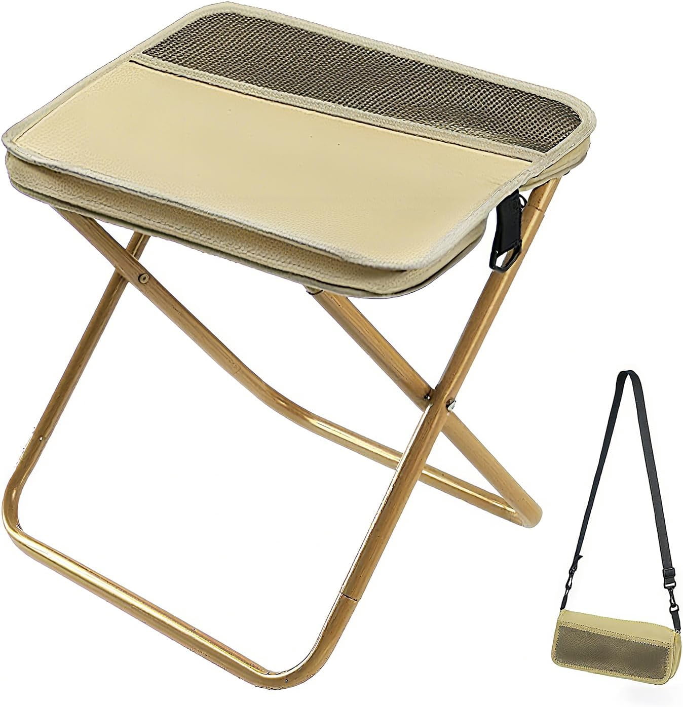 Foldable Backpack Stool, Portable 2-in-1 Backpack & Folding Stool for ...