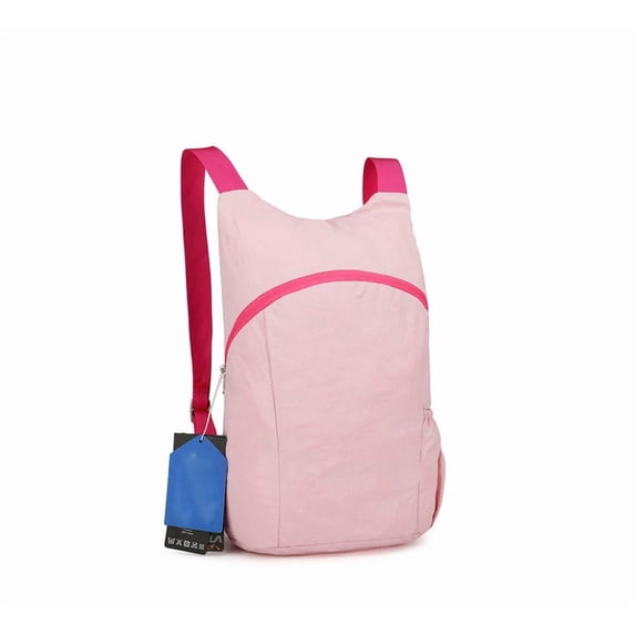 Foldable Backpack Waterproof Nylon Spandex Lightweight Compact Durable Packable Small Mini Backpack for Hiking Camping Travel Outdoor Sports Storage Leisure Recreational Adventure