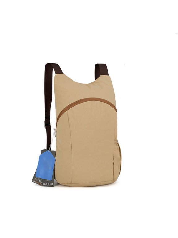 Foldable Backpack Waterproof Nylon Spandex Lightweight Compact Durable Packable Small Mini Backpack for Hiking Camping Travel Outdoor Sports Storage Leisure Recreational Adventure