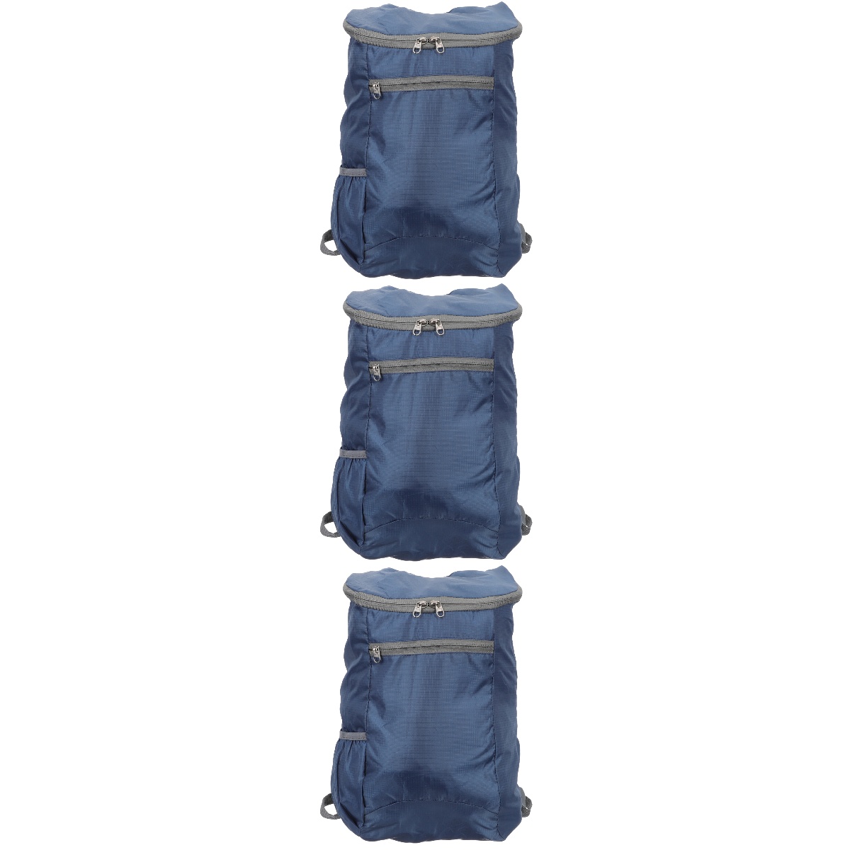 Foldable Backpack on Foot Travel Duffel Bags Hiking Backpacks Polyester ...