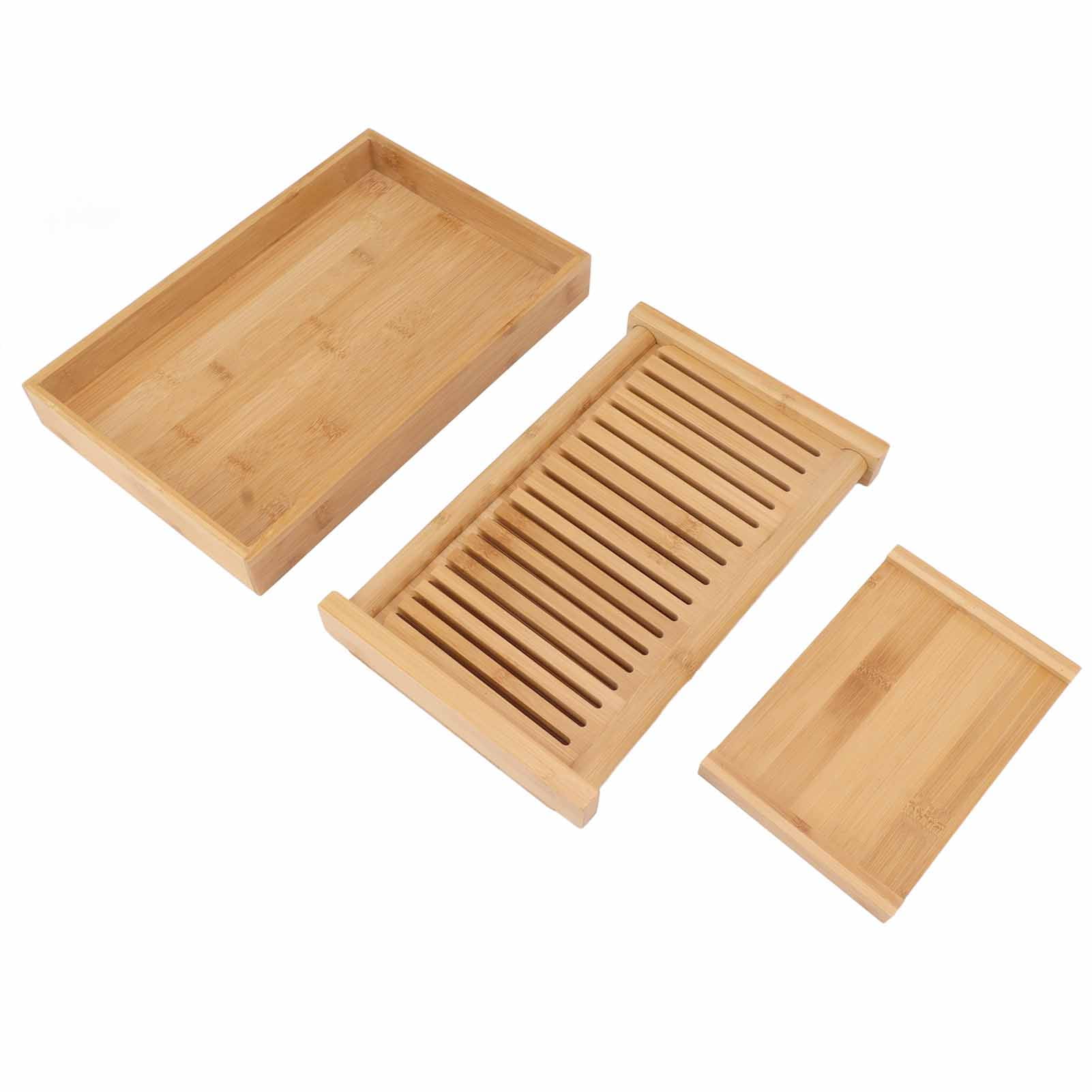 Foldable Bamboo Bread Slicing Guide for Toast and Loaf Kitchen DIY