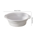 thumbnail image 1 of Foldable Basin, Portable Collapsible Tub for Washing and Soaking, Space Saving Plastic Wash Tub for Home Dorm and Bathroom Use, 1 of 6