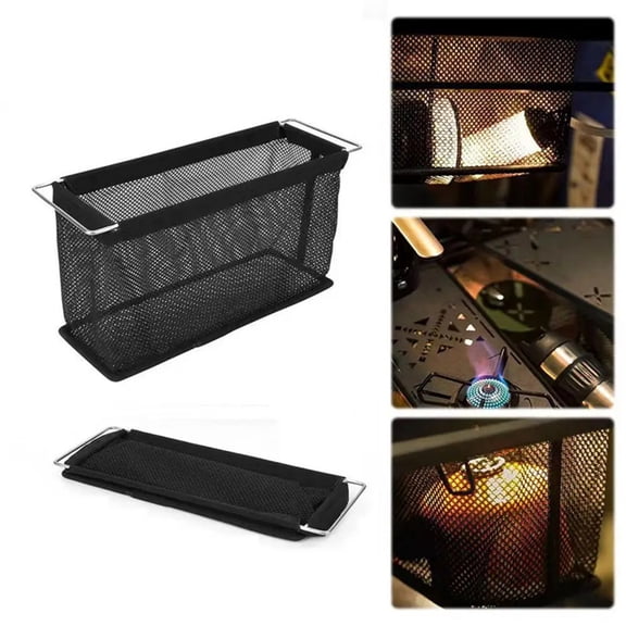 Foldable Baskets Organization Mesh Folding Fabric Baskets Lightweights Snacks Storage Baskets Foldable Organizer