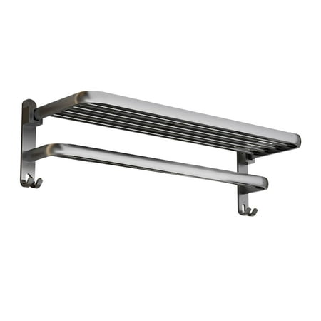 Foldable Bathroom Towel Rack Towel Shelf for Laundry Room Kitchen 19.69x8.27x7.36inch
