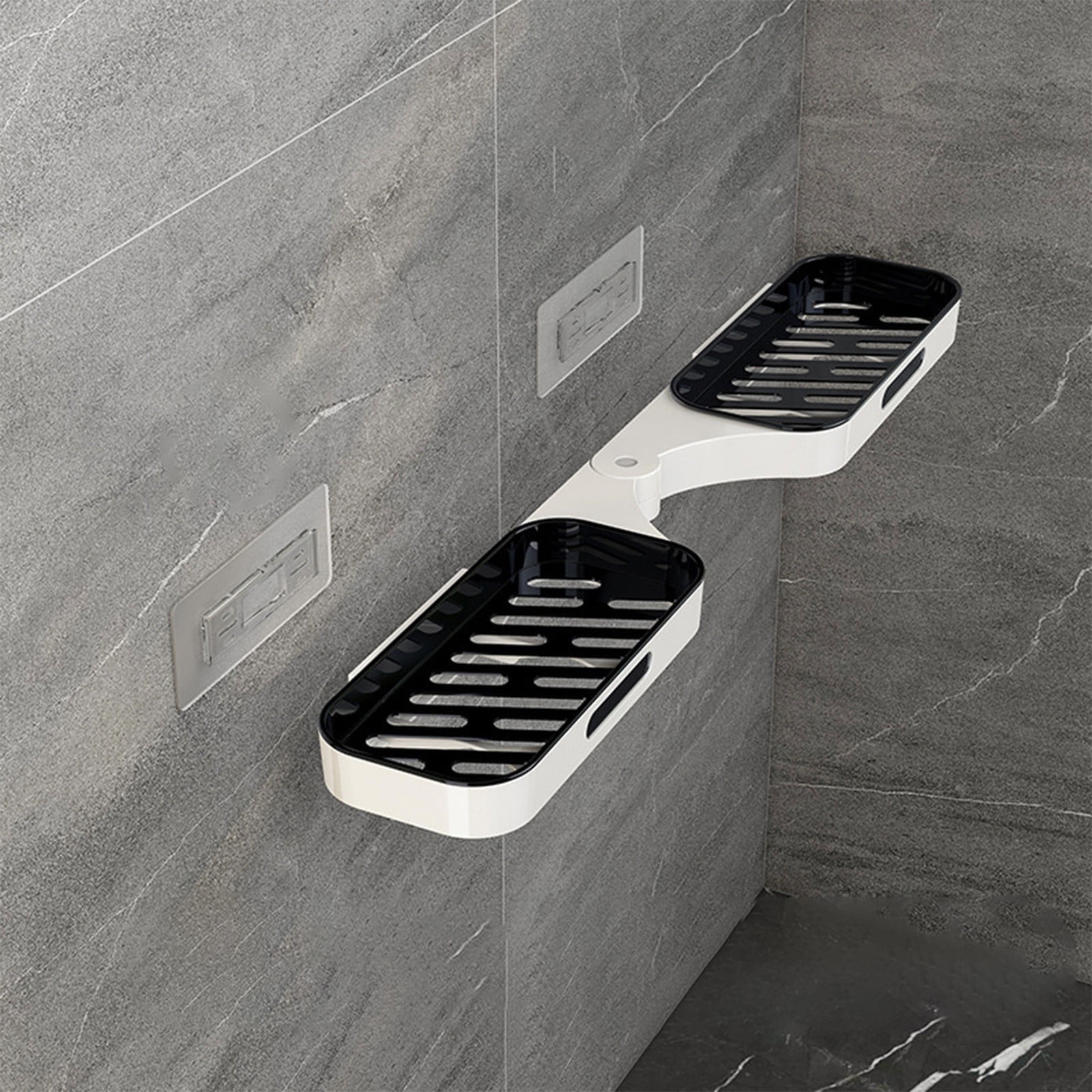Foldable Bathroom Wall Shelf, Small Floating Shelf for Bathroom Wall ...