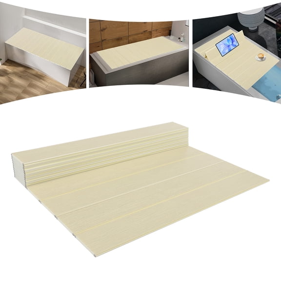 Foldable Bathtub Cover Bathtub Lid Bathtub Dustproof Insulation Board