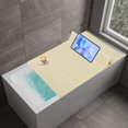 thumbnail image 1 of Foldable Bathtub Tray, 59x27.5in Yellow Bathtub Cover Folding Bath Lid PVC Waterproof Fits Most Tubs Folding Board Bathtub Insulation Cover Durable Insulation Plate for Bathroom, Home, 1 of 14