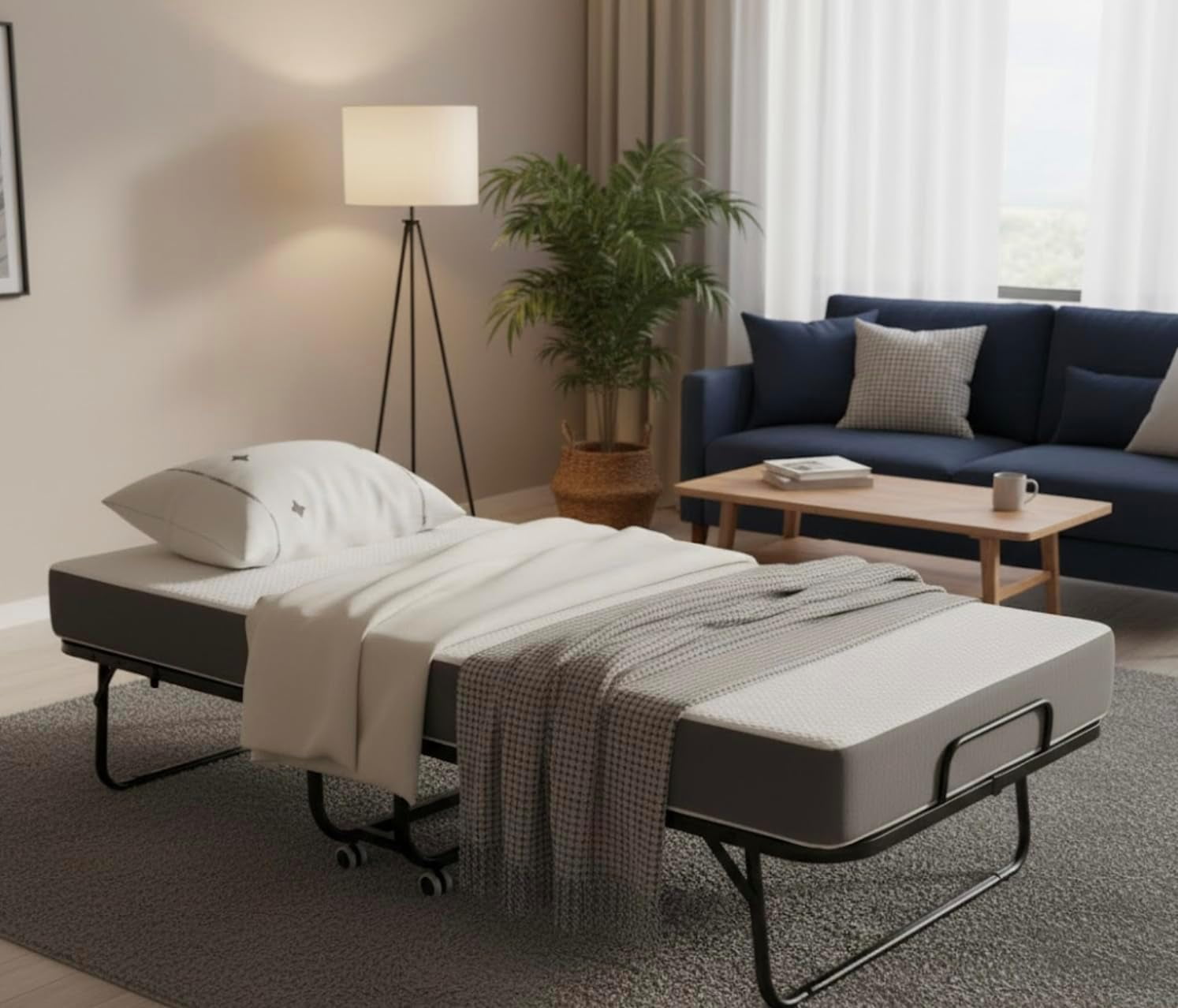 Foldable Bed with 5