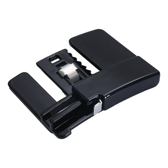 Foldable Belt Buckle Adjustable Waist Clip for Pants & Skirts,No Belt Solution for,Comfortable & Secure Waistband 1 Pack