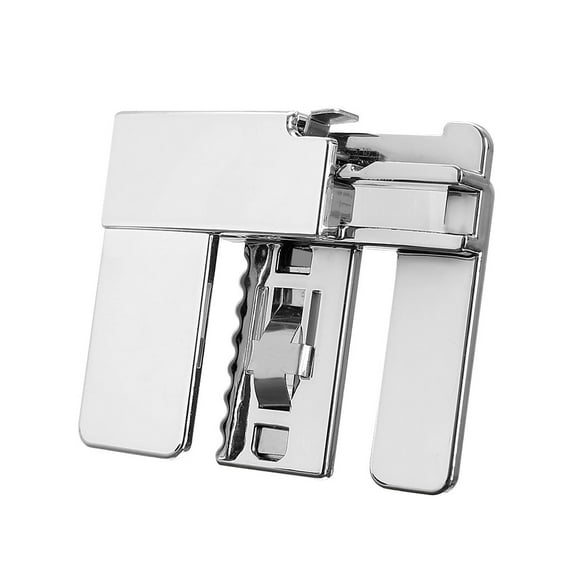 Foldable Belt Buckle Adjustable Waist Clip for Pants & Skirts,No Belt Solution for,Comfortable & Secure Waistband 1 Pack