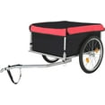 Foldable Bike Cargo Trailer, Bicycle Luggage Wagon Trailer Folding