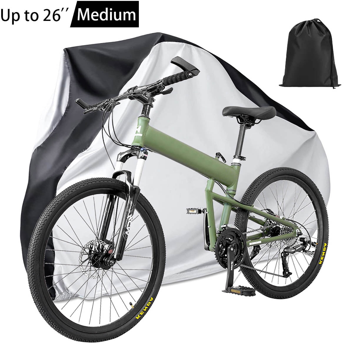 Foldable Bike Cover Outdoor Storage Waterproof Bicycle Cover Bag Rain