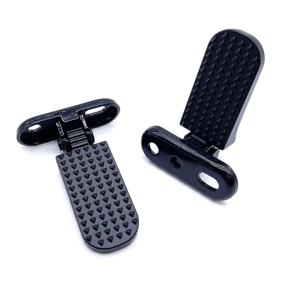 Foldable Bike Foot Pegs 2 Pack, Rear Pedals for Motorcycle Electric Bike