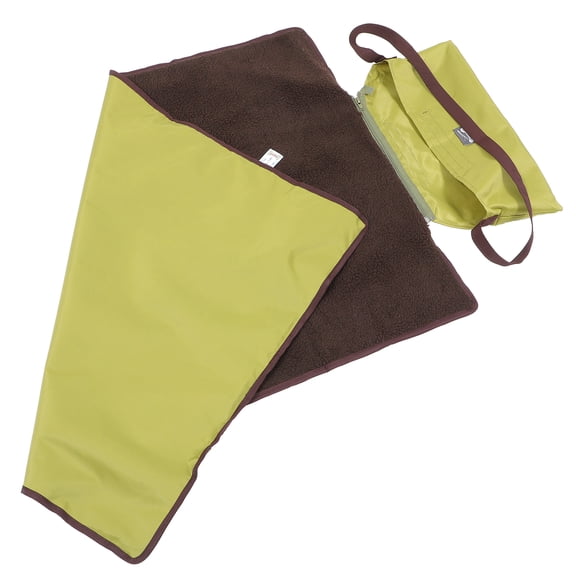 Foldable Blanket For Pets, Foldable Multifunctional Outdoor Pet Mat Waterproof Warming Blanket for Dogs and Cats (Green)