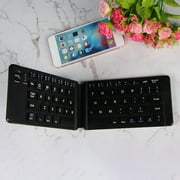Foldable Bluetooth Keyboard 31.2x8.4x0.7cm Portable Wireless ABS 3.0 Rechargeable 120mAh Palm Size for Android iOS Windows PC Tablet Smartphone Travel