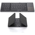 thumbnail image 1 of Foldable Bluetooth Keyboard,Wireless Portable Keyboard with touchpad,Rechargeable Pocket-Size Folding Travel Keyboard for iOS,Android,Windows Devices(RL), 1 of 6