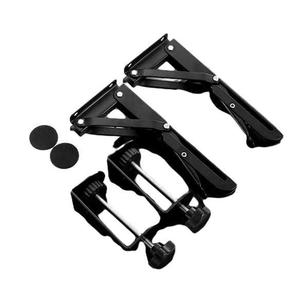 Foldable Bracket Desktop Extension Board Support Computer Mount Plate Extender Arm Stand Keyboard Hand Folding Table