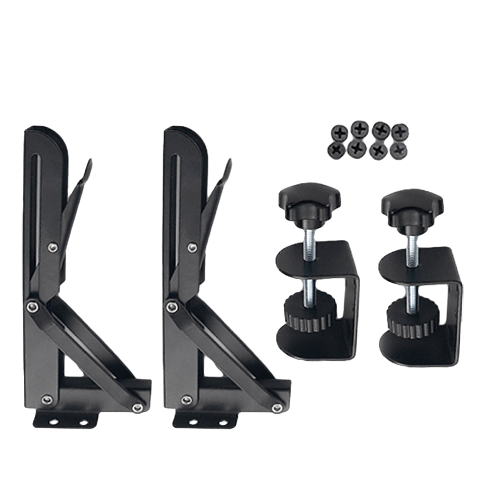 Foldable Bracket Shelf for Desktop Computer Stand for Desk Desktop Shelves Desk Keyboard Tray Desk Shelf Desktop
