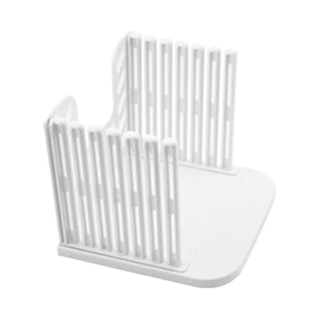 Frcolor Foldable Bread Toast Slicer Bagel Slicer Plastic Loaf Sandwich Bread Slice Cutter Mold for Home