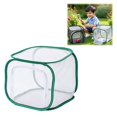 thumbnail image 1 of Foldable Butterfly Habitat Mesh Cage 12x12x12 Inch, Portable Observation Enclosure with Zipper Door for Caterpillars & Small Creatures, 1 of 8
