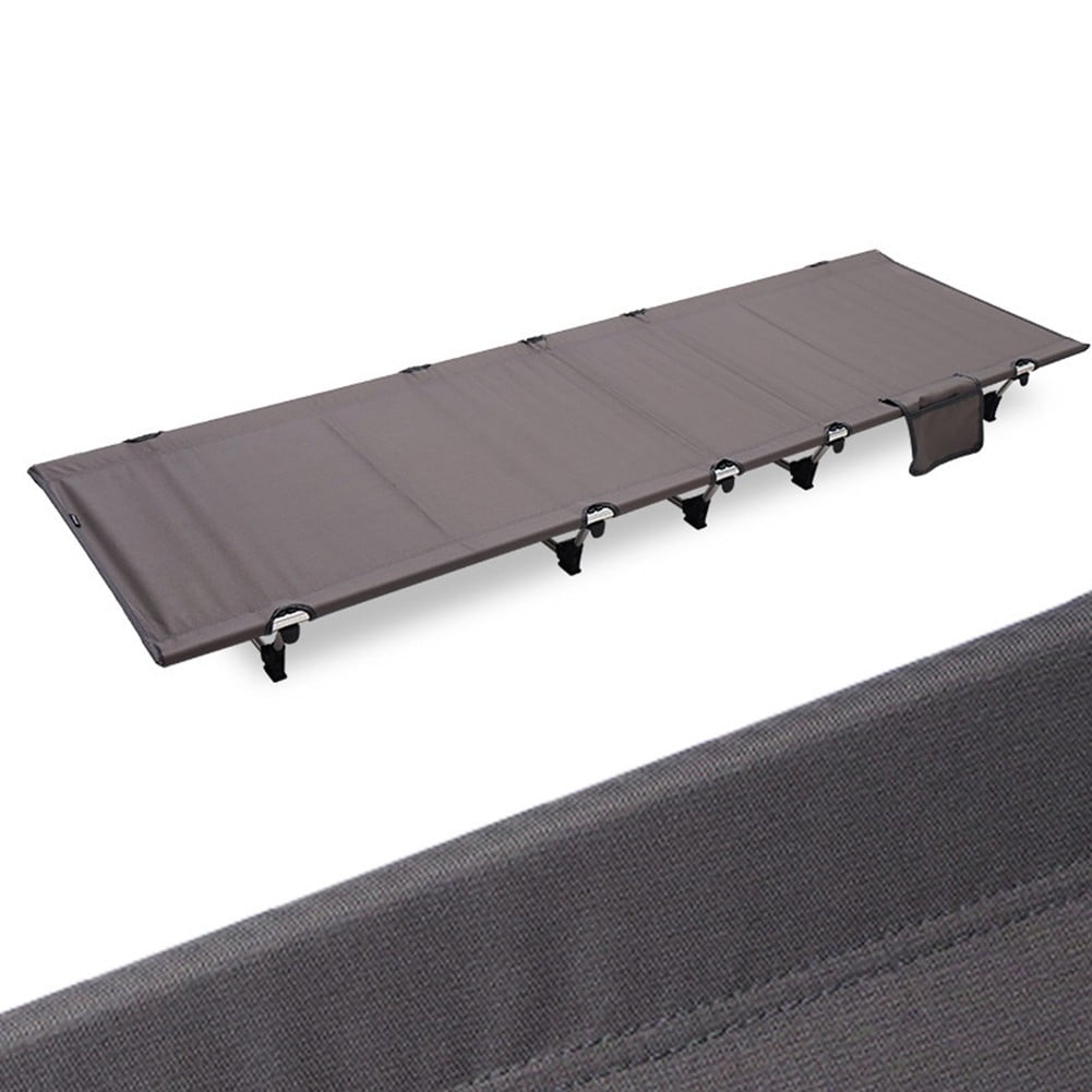 Foldable Camping Cot Single Person Outdoor Folding Bed 330LB for