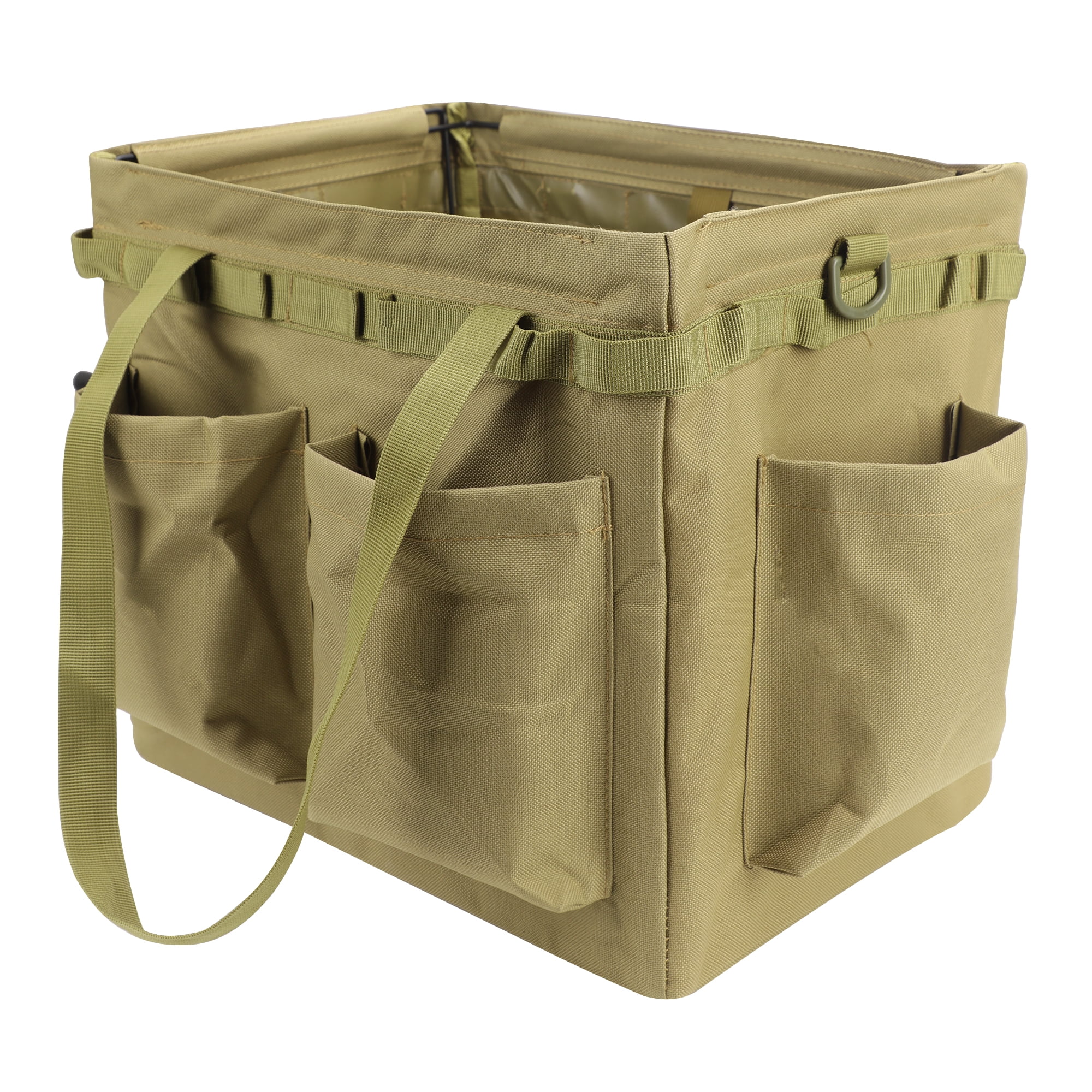 Foldable Camping Storage Bag Tool Tote Bag Collapsible Tool Organizer ...