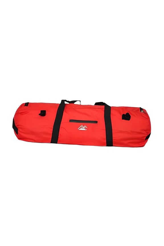 Foldable Camping Storage Overnight Bag Large Capacity Travel Duffel Tote Bag Red 75cmx26cmx26cm