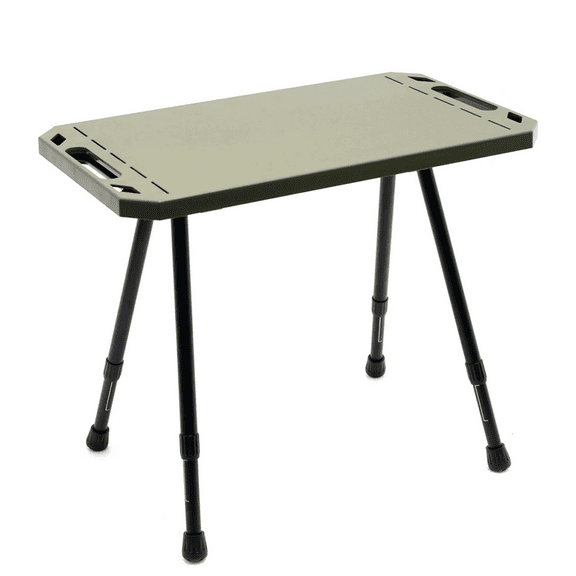 Foldable Camping Table,Folding Aluminum Alloy Table Adjustable Height Picnic Desk Outdoor Camping Gear for Beach Camp,1 x Table 1 x Storage bag,As Shown