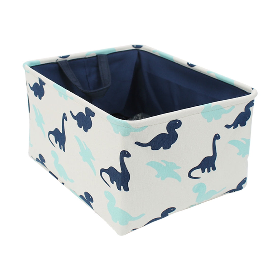 Foldable Fabric Storage Bins Basket Container with Handles Drawstring ...