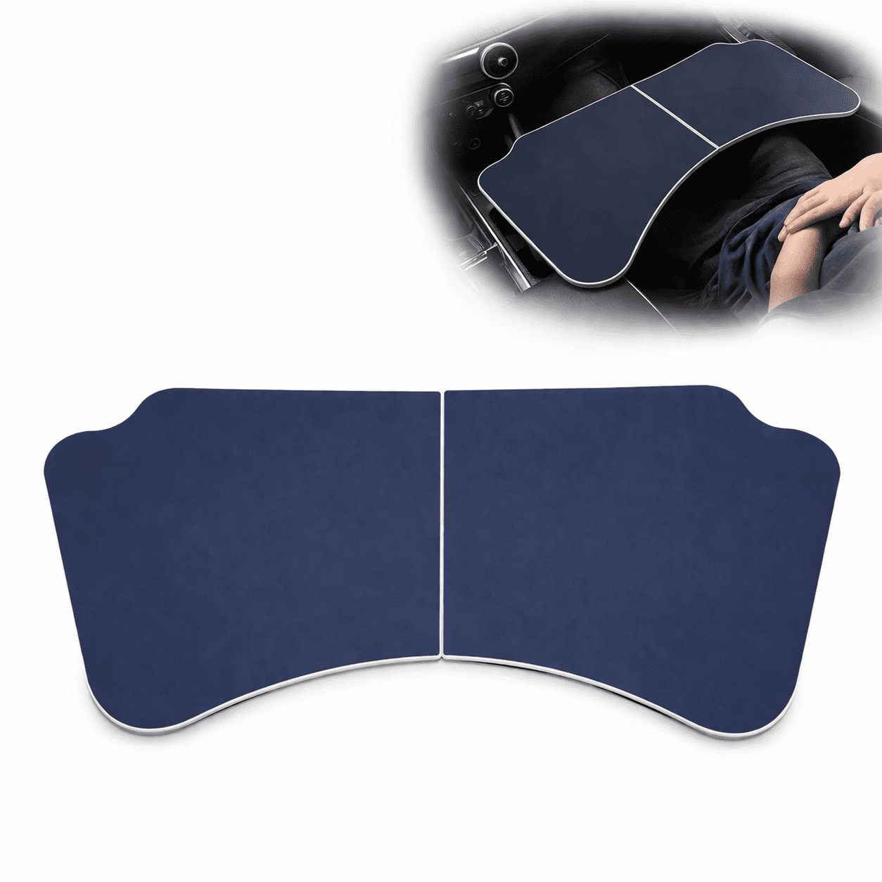 Foldable Car Frontseat Table Tray, Portable Vehicle Desk for Laptop, Food & Travel, Multipurpose Car Folding Table for Dining, Work & Entertainment