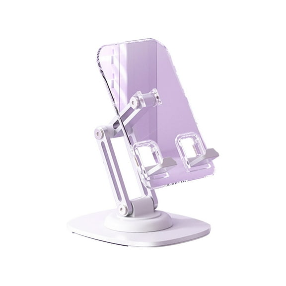 Foldable Car Phone Holder Stand, Multifunctional Mobile Bracket, Adjustable Rotation Support Mount, Compact Portable Desktop Car Use Stand, Universal Smartphone Holder Car Accessories