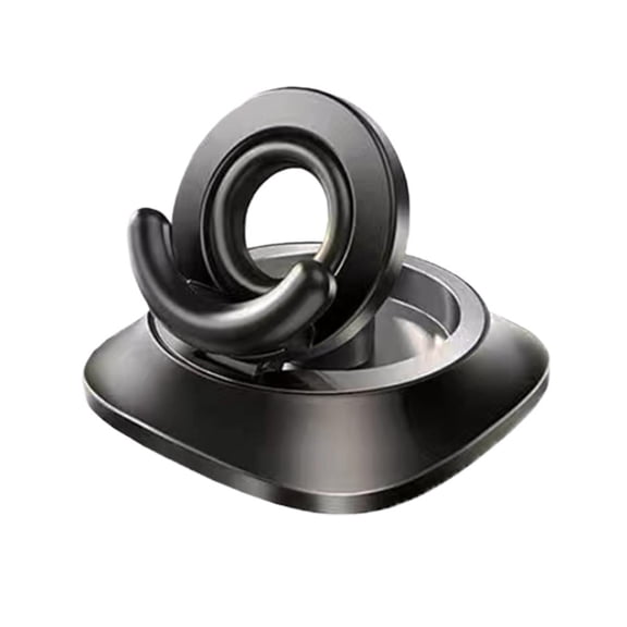 Foldable Car Phone Holder for Dashboard and Center Console, 360° Rotating Vehicle Navigation Mount with Automatic Locking Design