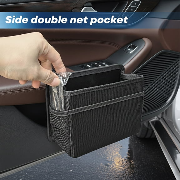 LAPTOM MAX Foldable Collapsible Trash Can,Mini Car Trash Bin Essential Organizer