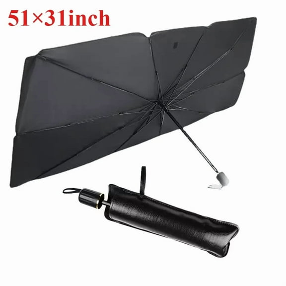 Foldable Car Windshield Sun Shade Umbrella Front Window Visor Cover Uv Protector