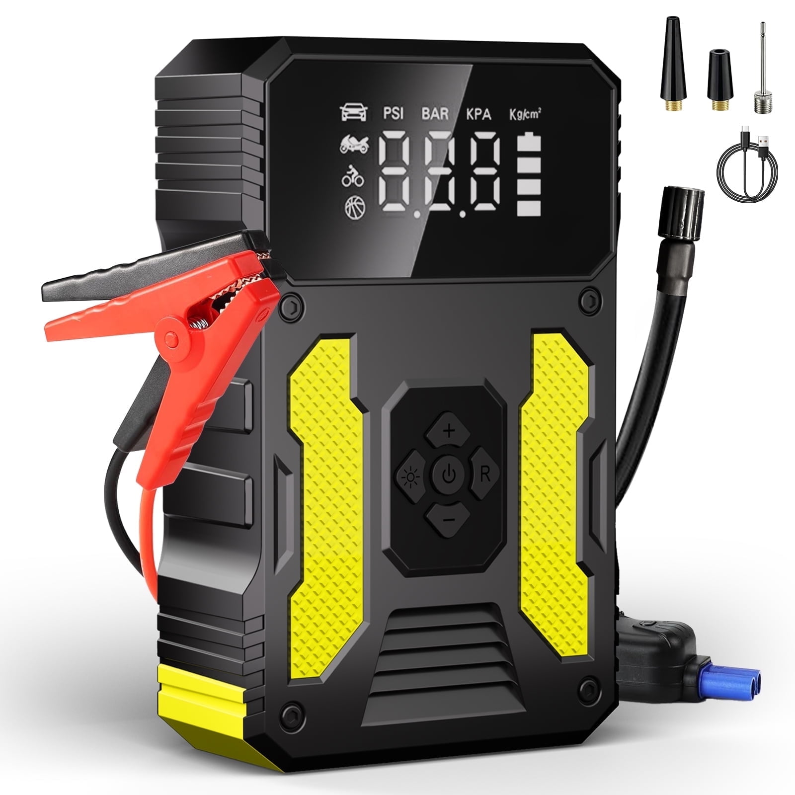 ATUPEN Car Battery Jump Starter, 4000A Peak 30000m