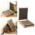 thumbnail image 1 of Pet Supplies Foldable Cat Scratcher Cardboard Cat Scratching Post Indoor Horizontal Vertical Use Cat Pads for Cat Furniture, 1 of 8
