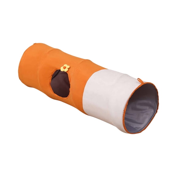 Foldable Cat Tunnel Bed And Resting Space, Self-Play Indoor Entertainment Toy For Cats, Boredom Relief, Versatile Design With Easy Storage, Secure Entrance For Exploration, Sizes