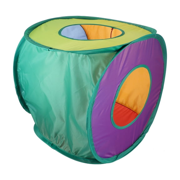 Foldable Cat Tunnel Toy Kitten Square Tunnel Portable Cat Hiding Toy Pet Supplies