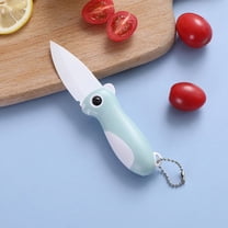 Foldable Ceramic Knife, Convenient to Carry, Innovative Sharp Blades, Easy Cutting of Vegetables, Suitable for Home and Outdoor Use, Safe and Durable