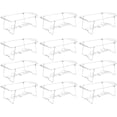 thumbnail image 1 of Foldable Chafing Wire Rack Buffet Stand, 12 Pack Full Size Racks Folding Chafing Stand For Dish Serving Trays Food Warmer, Buffet Wire Rack Catering Supplies for Parties, Occasions, or Events, 1 of 9