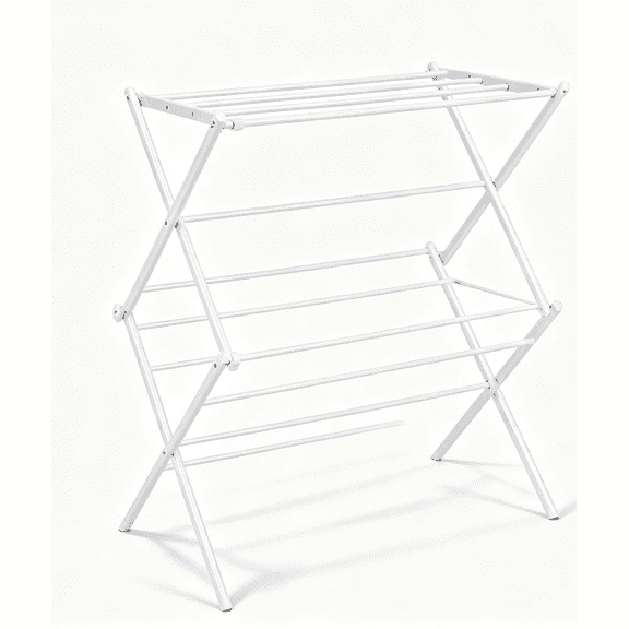 Foldable Clothes Drying Rack, Portable Laundry Drying Stand for Indoor and Outdoor Use