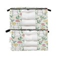 thumbnail image 1 of Foldable Clothes Storage Bags Clothes Organizer Bin with Clear Windows for Clothes Bedding Cute White Cat Pattern, 1 of 6