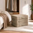 thumbnail image 1 of Foldable Clothing Organizer with Handles, Home Bedroom Storage Solution, 1 of 7