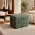 thumbnail image 1 of Foldable Clothing Organizer with Handles, Home Bedroom Storage Solution, 1 of 7